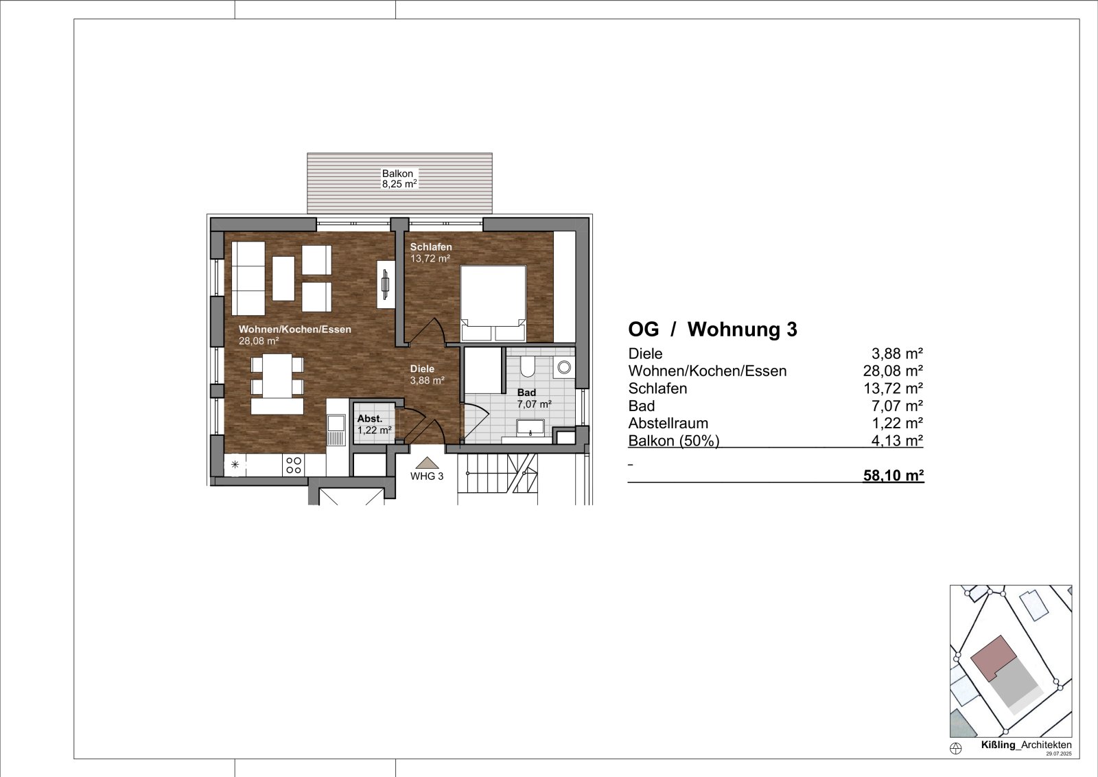 City-Wohnen - Stilvoll Wohnen im Herzen von Simbach (Wohnung 3)